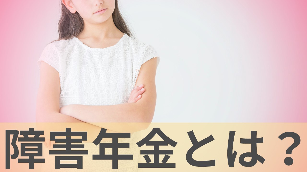 障害年金とはなにかを示すイメージ図